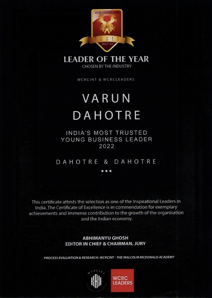 World's Best Leaders - CA Varun Dahotre